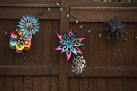 outdoor decorations on a outdoor walls