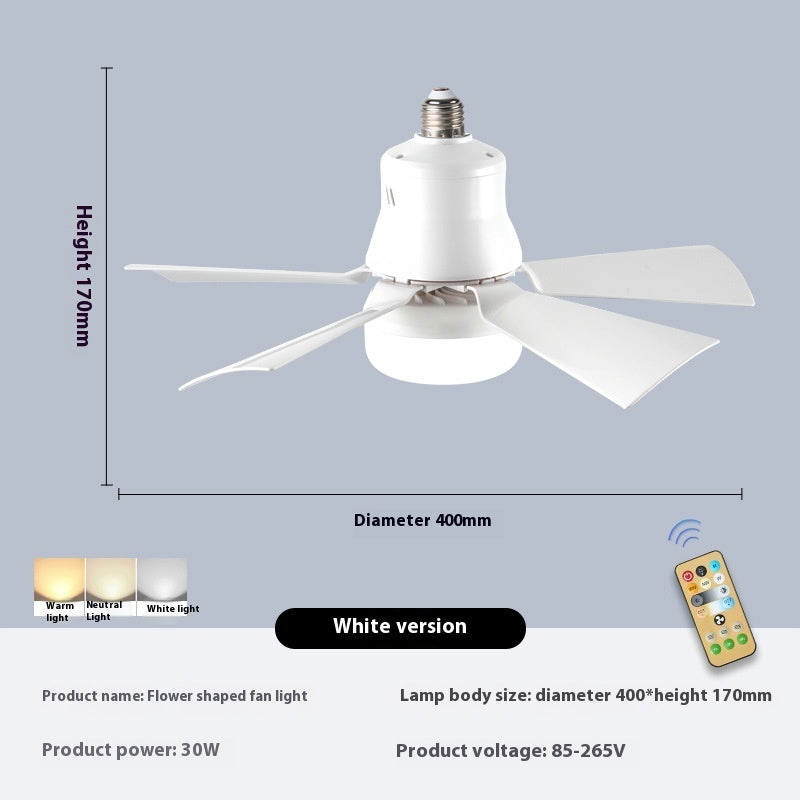 Fan Bulb Integrated Home Dormitory