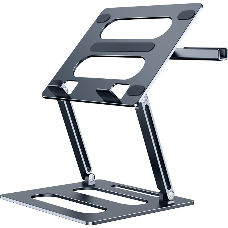 Metal Laptop Stand Office Adjustable Lift Table - Trendy Treasures