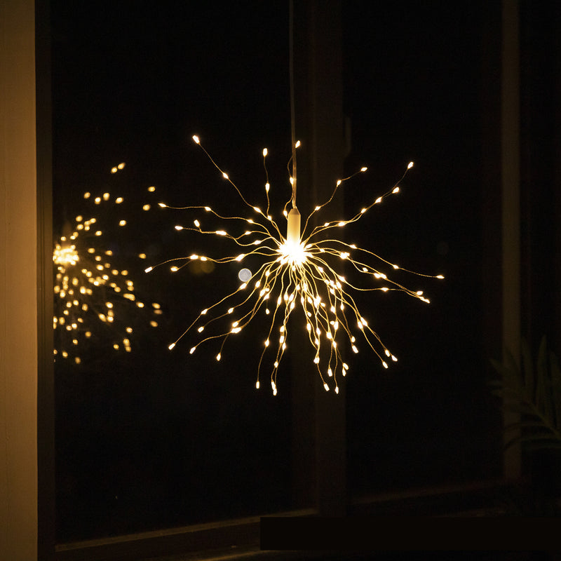 Outdoor Waterproof Remote Control Copper Wire Lamp Dandelion String Light - Trendy Treasures