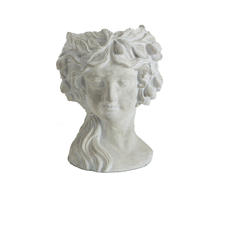 Statue Portrait Flower Garden Decoration - Trendy Treasures