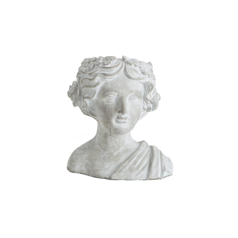 Statue Portrait Flower Garden Decoration - Trendy Treasures