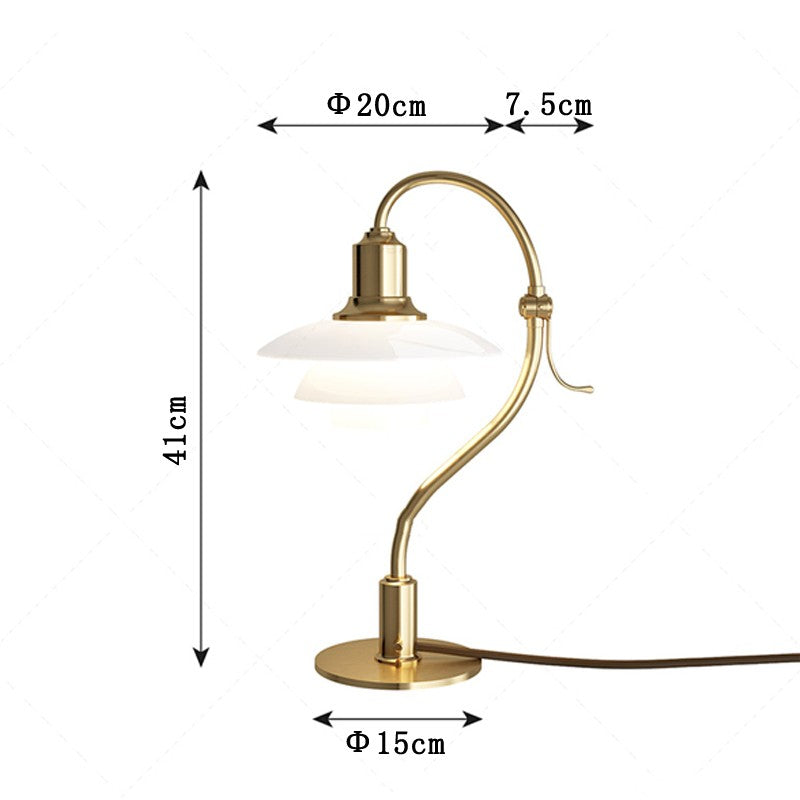 Bedroom Bedside Glass Decorative Floor Lamp - Trendy Treasures