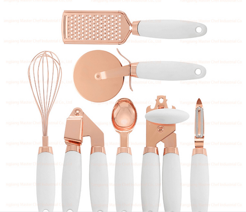 Kitchen Household Peeler Gadget Copper Plating Set - Trendy Treasures