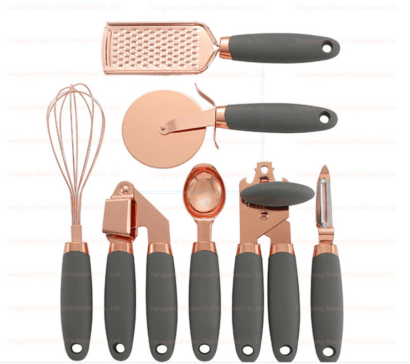 Kitchen Household Peeler Gadget Copper Plating Set - Trendy Treasures