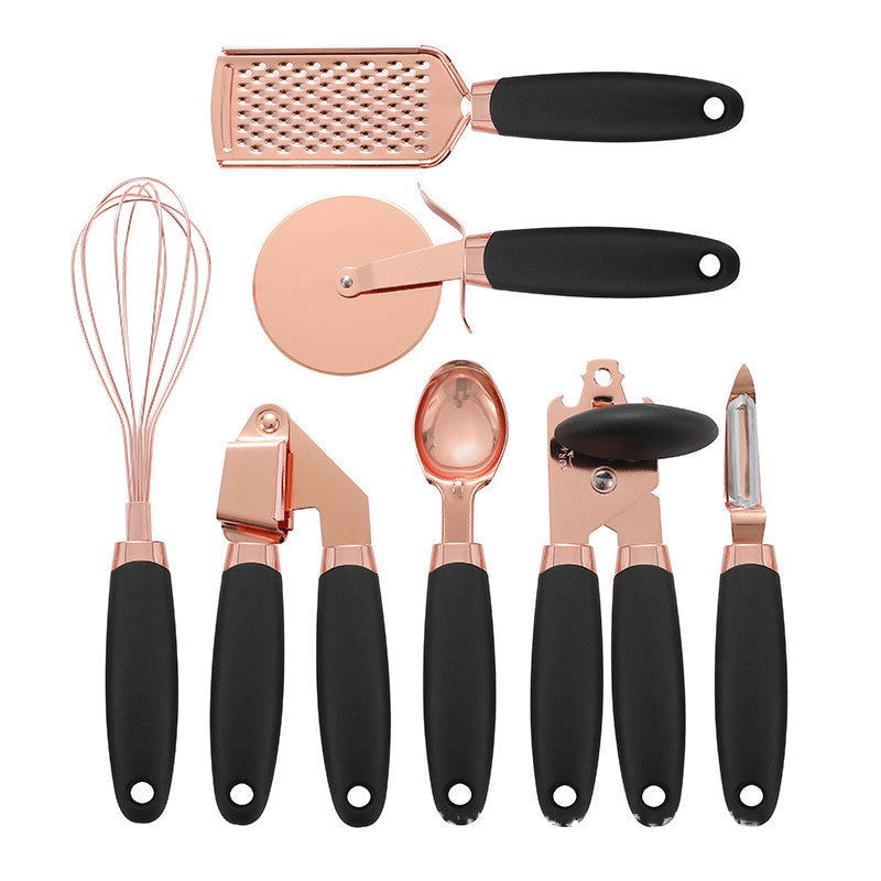 Kitchen Household Peeler Gadget Copper Plating Set - Trendy Treasures