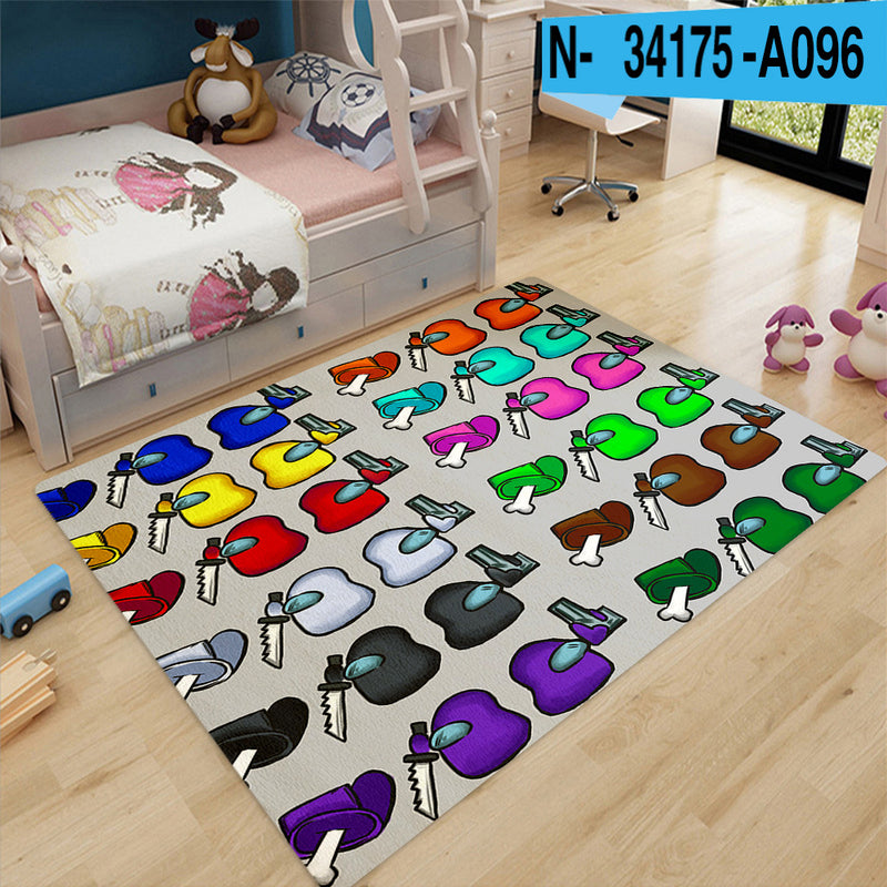 Soft And Comfortable Carpet Mat Beside Bed In Bedroom - Trendy Treasures