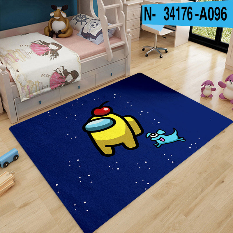 Soft And Comfortable Carpet Mat Beside Bed In Bedroom - Trendy Treasures