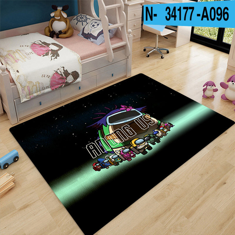 Soft And Comfortable Carpet Mat Beside Bed In Bedroom - Trendy Treasures