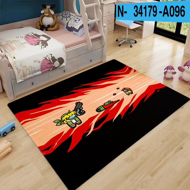 Soft And Comfortable Carpet Mat Beside Bed In Bedroom - Trendy Treasures