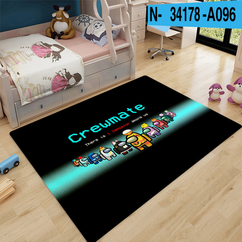 Soft And Comfortable Carpet Mat Beside Bed In Bedroom - Trendy Treasures