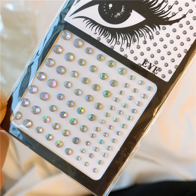 Eye And Face Decoration Patch Makeup Sticker Pearl Veneer Eye Makeup - Trendy Treasures