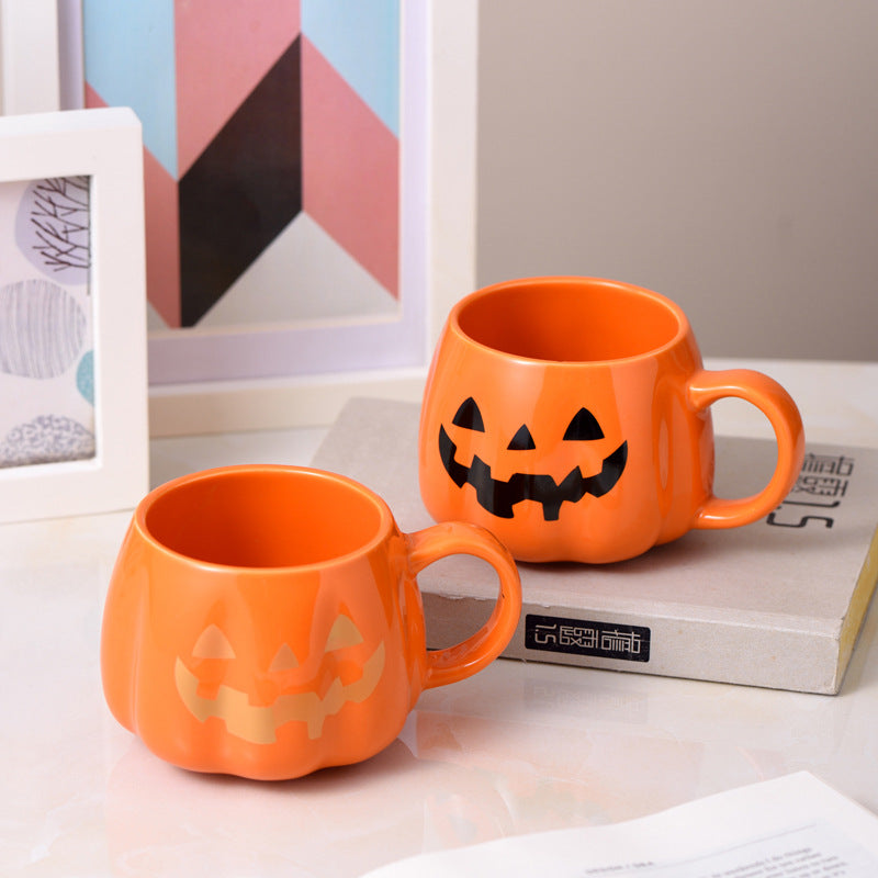 Halloween Christmas Office Ceramic Mug Creative - Trendy Treasures