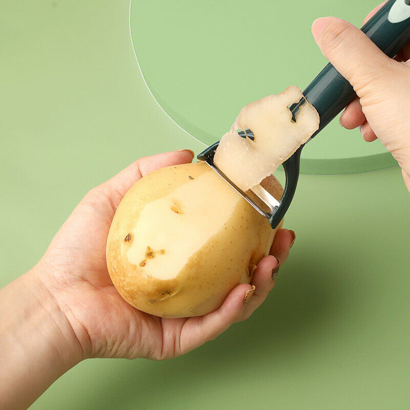 2 In 1 Vegetable Fruit Potato Peeler Upgrade Sharp Parer Slicer Julienne Cutter - Trendy Treasures