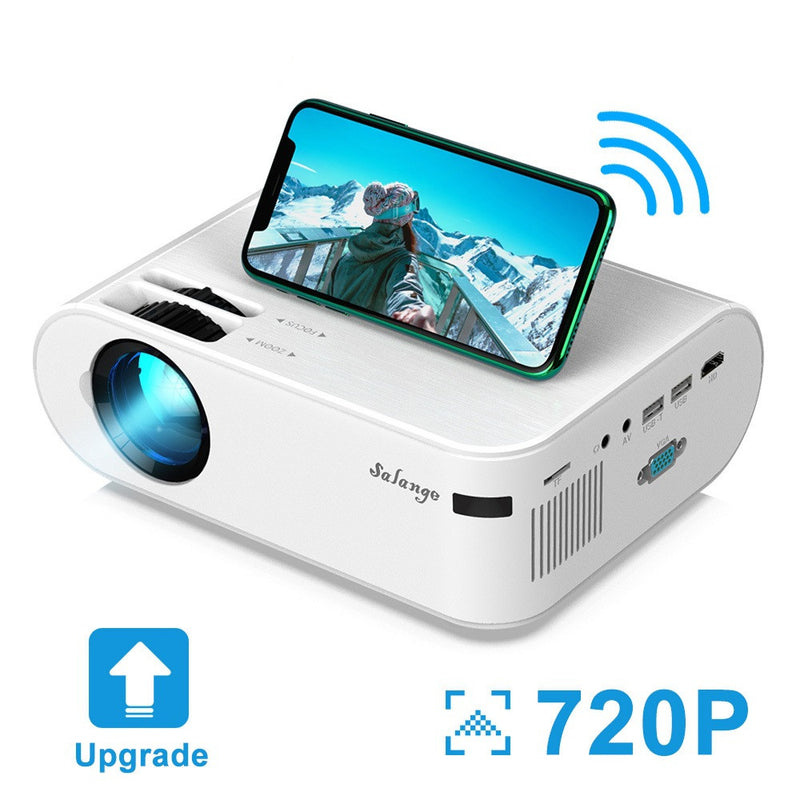 720p Portable Smart Projector P62 Supports Home Office HD Projector - Trendy Treasures