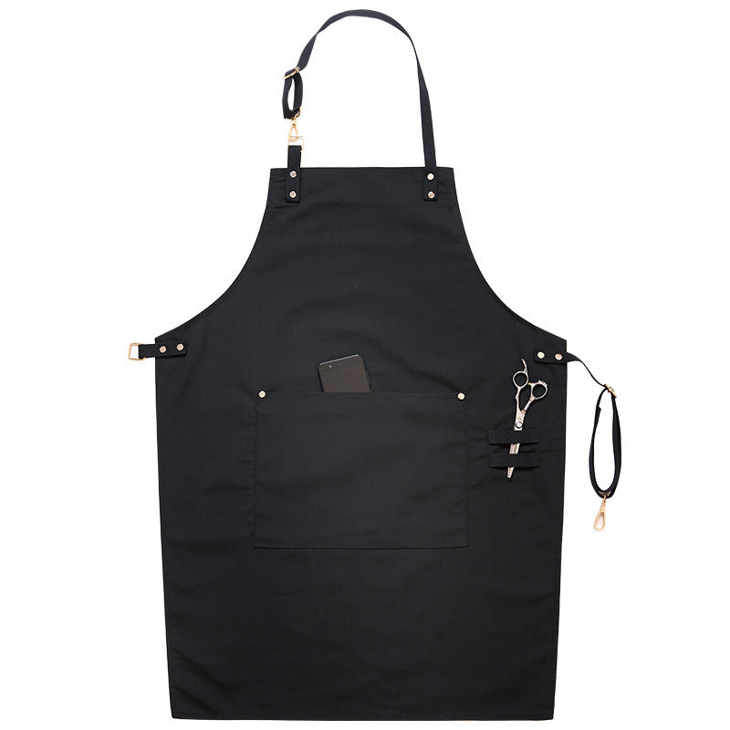 Home Kitchen Cooking Baking Drawing Men's And Women's Canvas Apron - Trendy Treasures