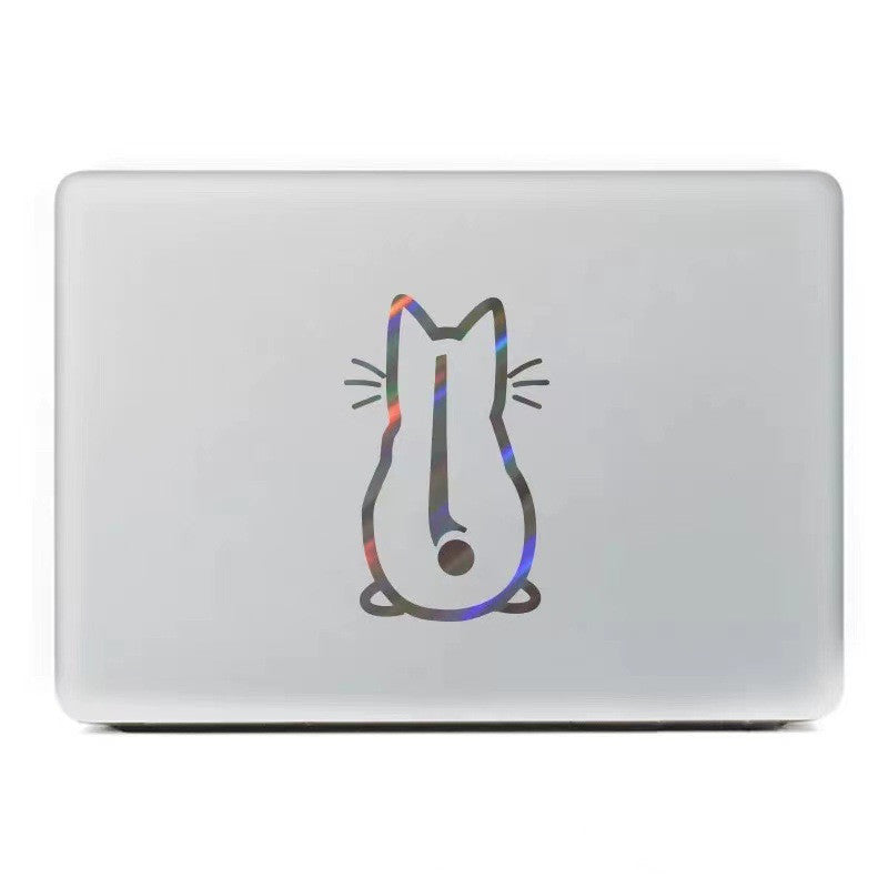 Personalized Cute Cat Shape Wiper Decoration Sticker - Trendy Treasures