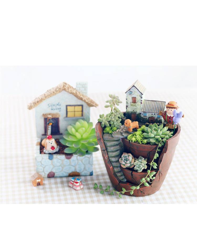 Hanging Garden Creative Succulent Flower Pot - Trendy Treasures