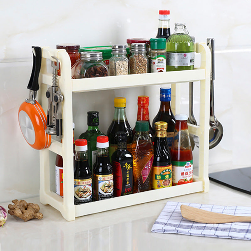 Kitchen Storage Shelving Kitchen Supplies Storage Artifact Multilayer - Trendy Treasures