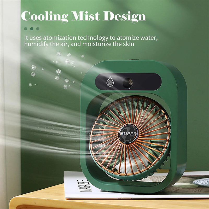 Air Conditioning Fan Desk Misting Fan Air Cooler