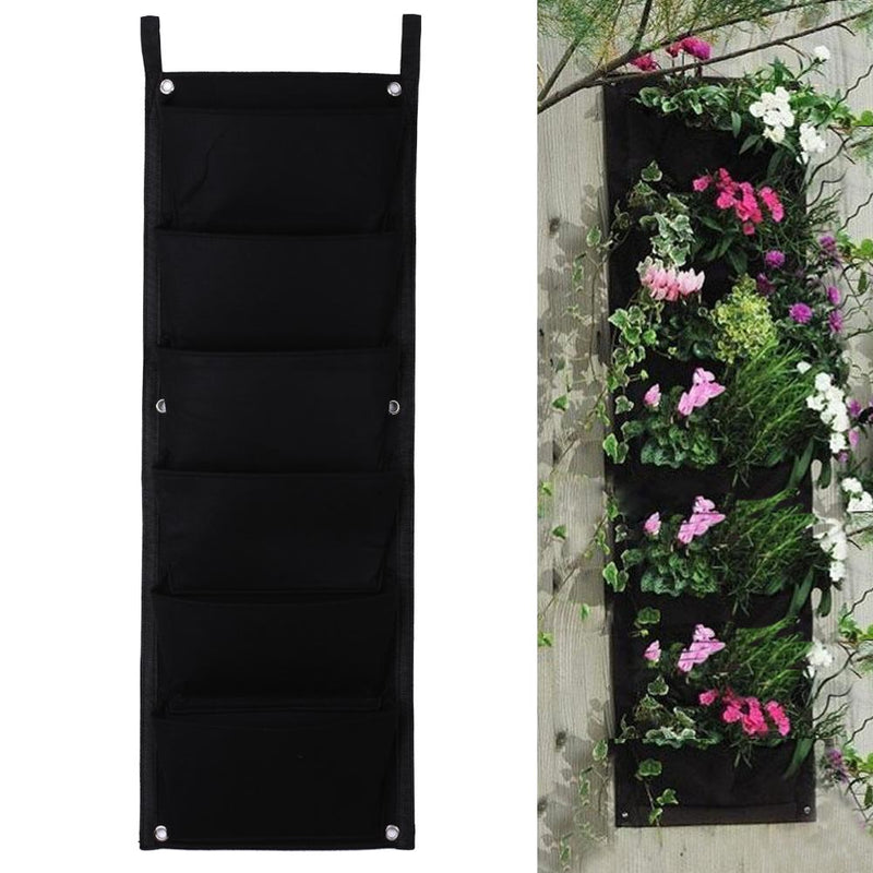 Wall Garden Hanging Planting Bags Vertical Outdoor Indoor Planter - Trendy Treasures