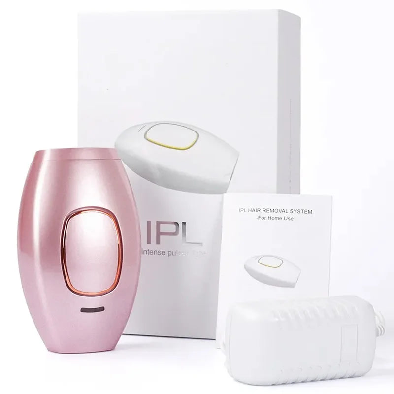 IPL Laser Hair Removal Device for Men and Women, Pain-free and Permanent Results, Safe for Whole Body Treatment