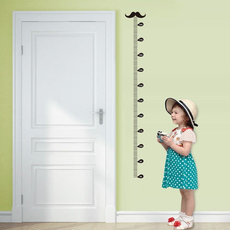 Tree Lion Wall Stickers Height Measure for Kid Rooms - Trendy Treasures