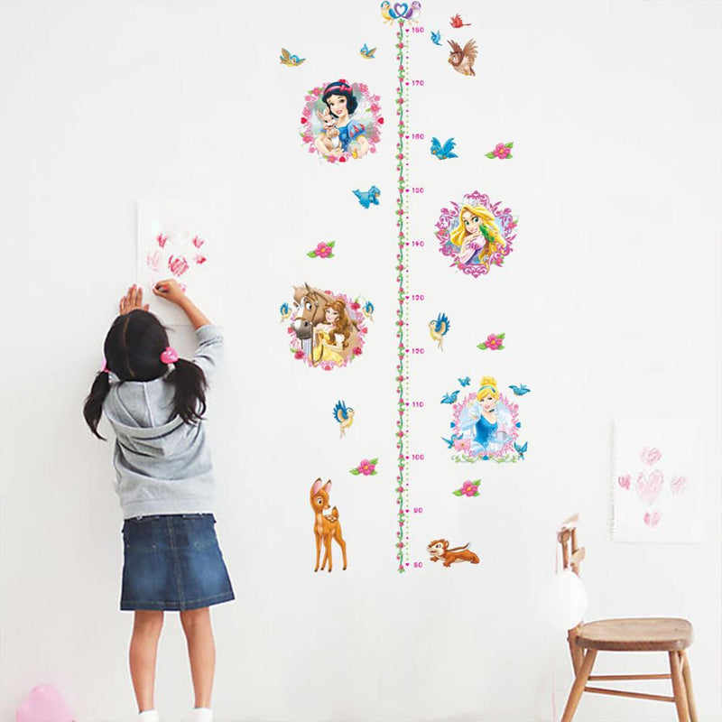 Tree Lion Wall Stickers Height Measure for Kid Rooms - Trendy Treasures