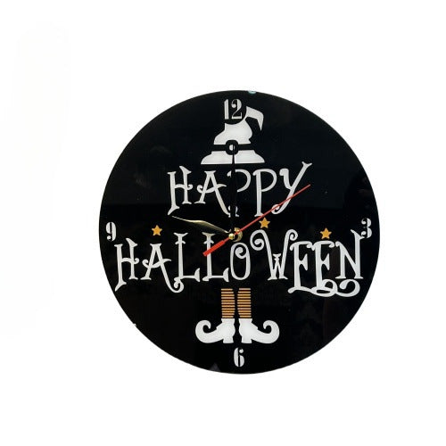 Living Room Home Halloween Theme Noiseless Clock - Trendy Treasures