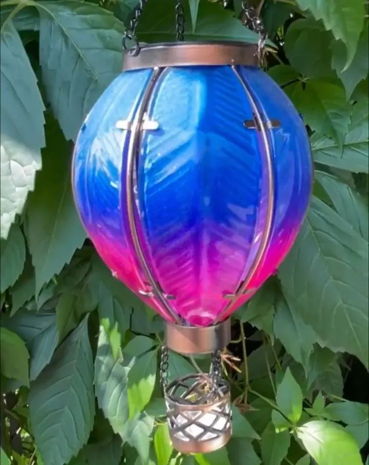 Outdoor Hanging Solar Lantern Outdoor Decoration - Trendy Treasures