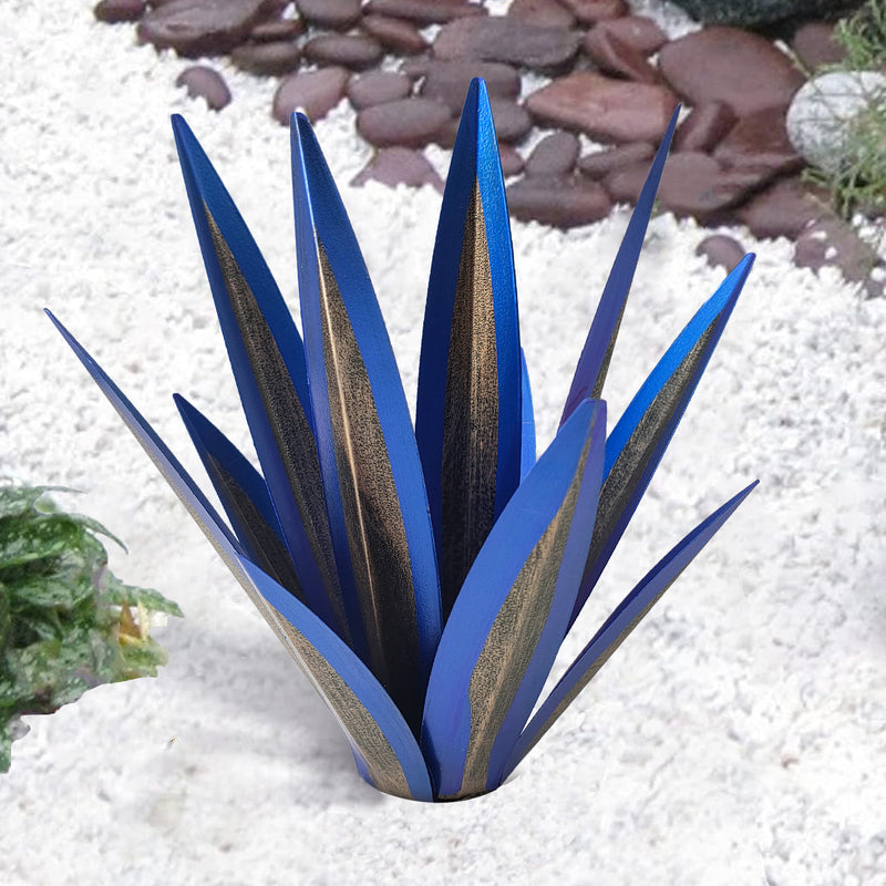 Agave Flower Metal Creativity Decoration Iron Artware Outdoor - Trendy Treasures