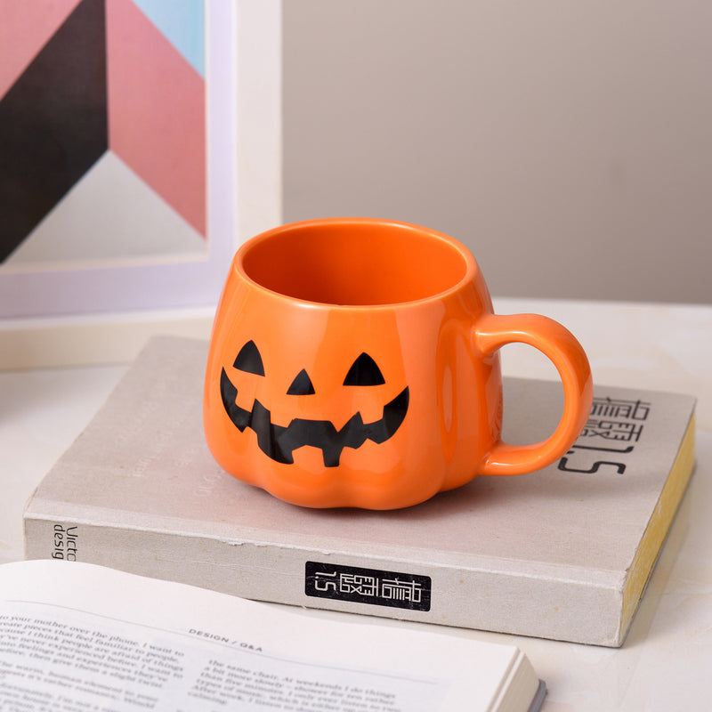 Halloween Christmas Office Ceramic Mug Creative - Trendy Treasures