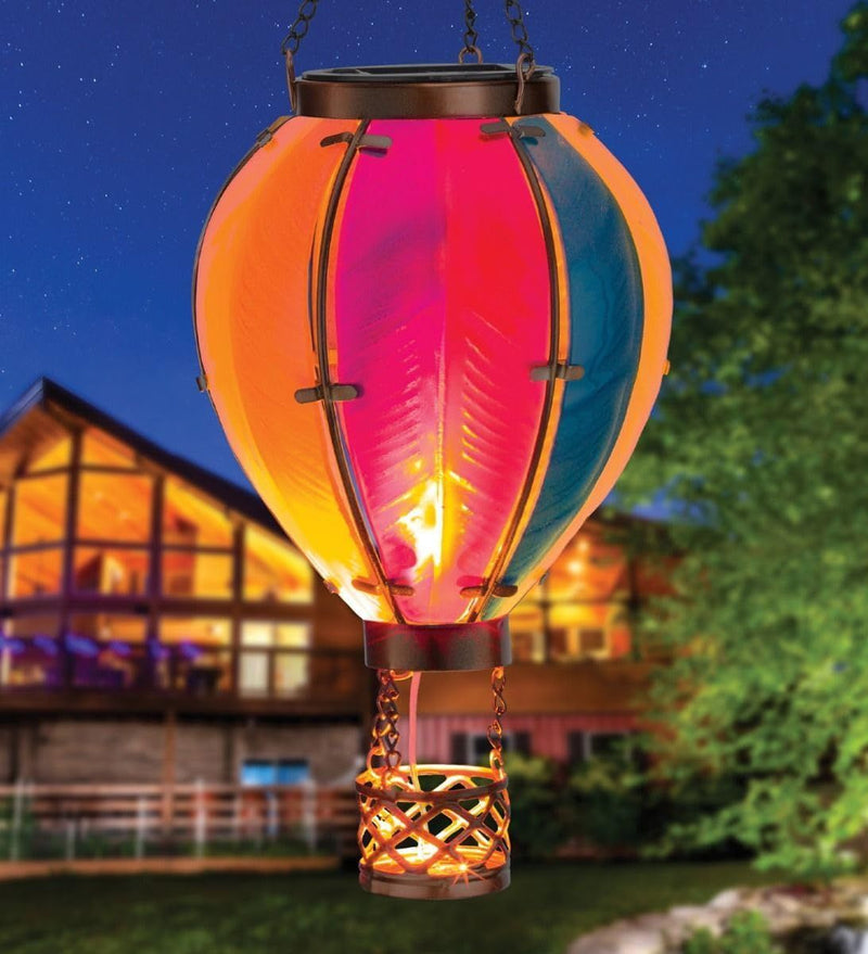 Outdoor Hanging Solar Lantern Outdoor Decoration - Trendy Treasures