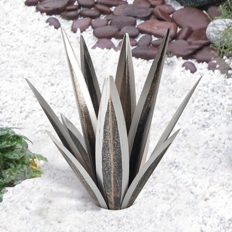 Agave Flower Metal Creativity Decoration Iron Artware Outdoor - Trendy Treasures