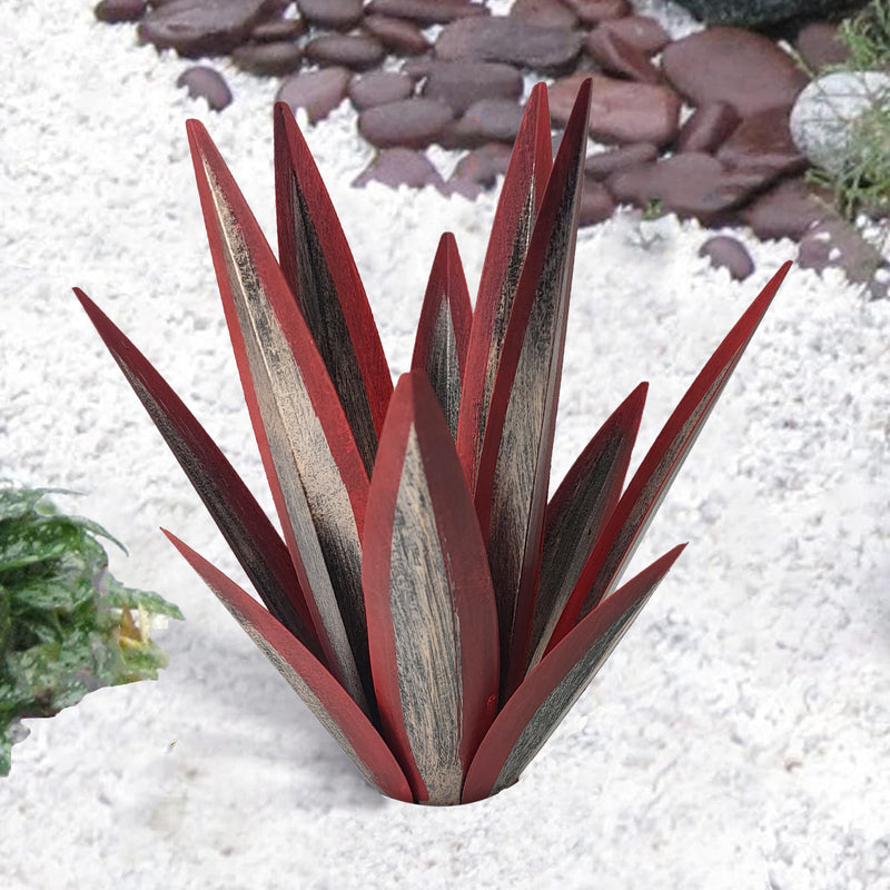 Agave Flower Metal Creativity Decoration Iron Artware Outdoor - Trendy Treasures