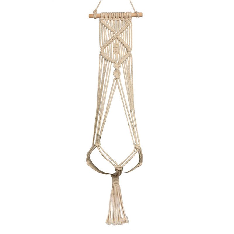 Handmade Macrame Plant, Flower Pot Hanger - Trendy Treasures