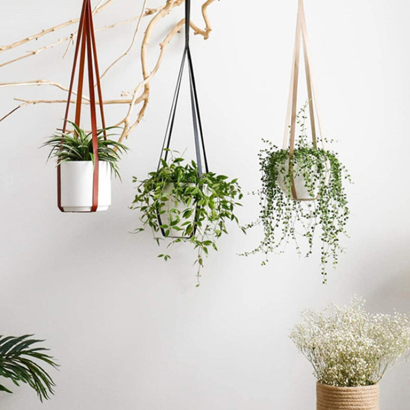 Handmade Macrame Plant, Flower Pot Hanger - Trendy Treasures