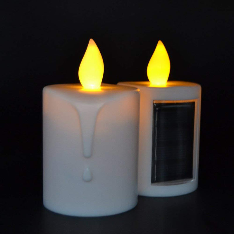 Plastic Outdoor Camping Lights Electronic Candles - Trendy Treasures