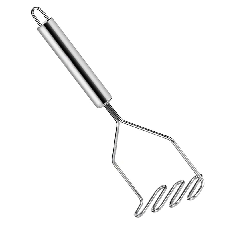 Stainless Steel Wire Masher Potato Masher With Long Handle Food Masher Utensil - Trendy Treasures