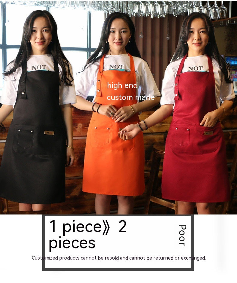 Pure Color Kitchen Home Apron - Trendy Treasures