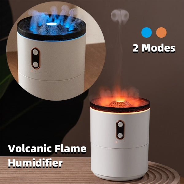 Volcanic Flame Aroma Essential Oil Diffuser USB Portable Jellyfish Air Humidifier Night Light Lamp Fragrance Humidifier - Trendy Treasures