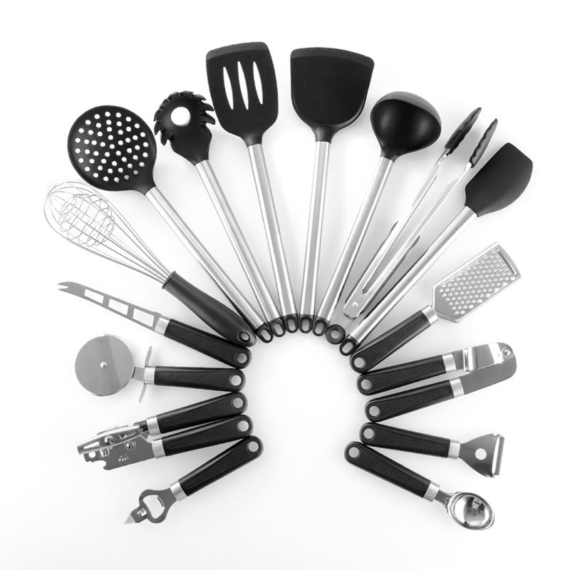 Kitchen Gadgets Cooking Silicone Spatula Spoon Set - Trendy Treasures