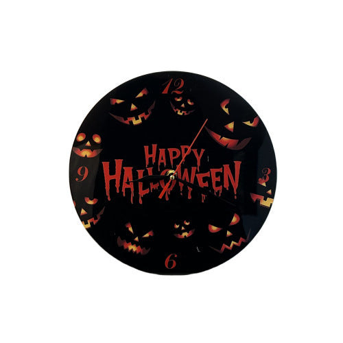 Living Room Home Halloween Theme Noiseless Clock - Trendy Treasures