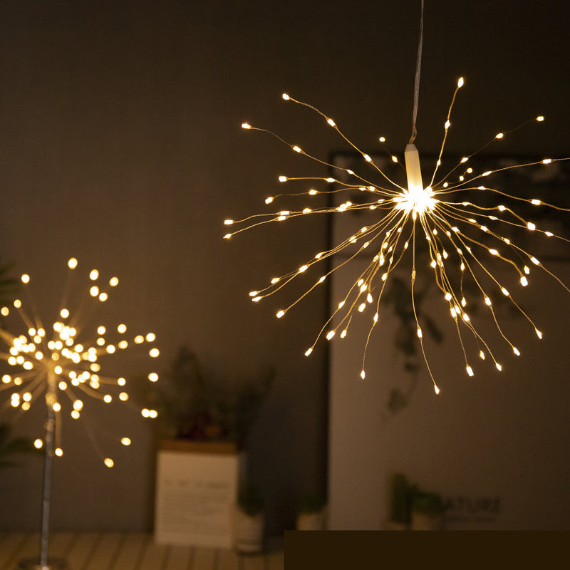 Outdoor Waterproof Remote Control Copper Wire Lamp Dandelion String Light - Trendy Treasures