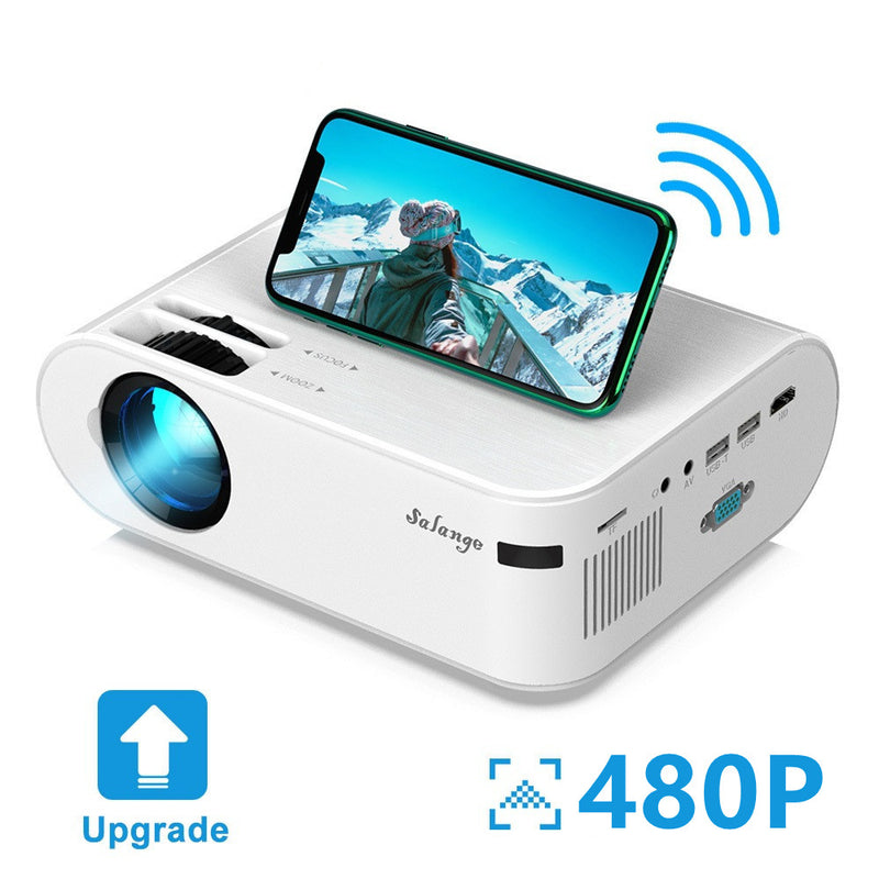 720p Portable Smart Projector P62 Supports Home Office HD Projector - Trendy Treasures