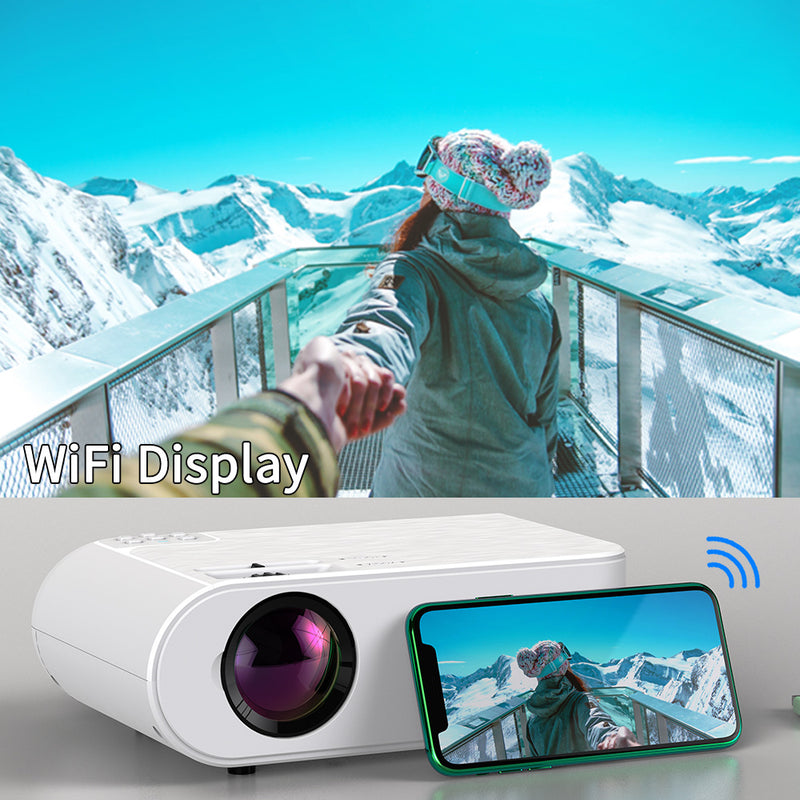 720p Portable Smart Projector P62 Supports Home Office HD Projector - Trendy Treasures