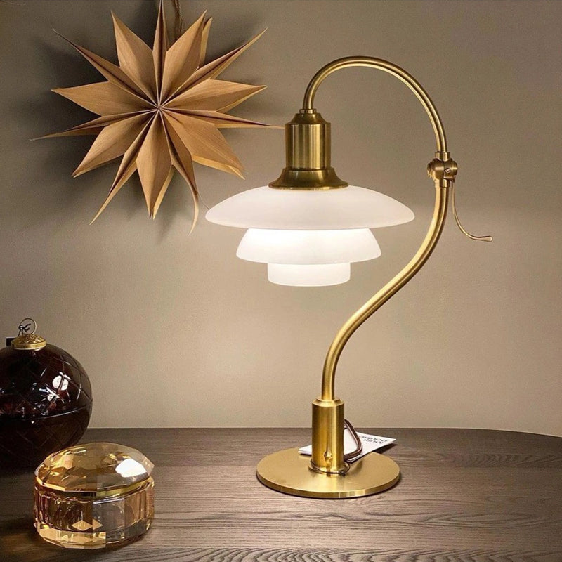 Bedroom Bedside Glass Decorative Floor Lamp - Trendy Treasures